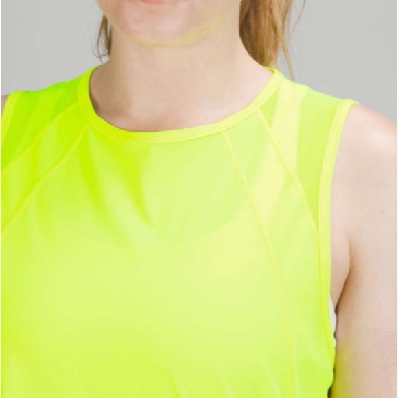 Lululemon Sculpt Reflective Tank Highlight Yellow - Picture 2 of 14
